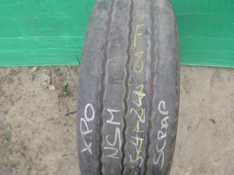 Opona używana 245/70R17,5 Bridgestone R-TRAILER 001